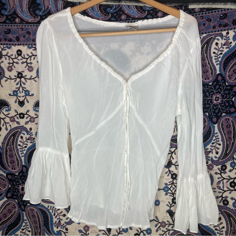 Ulf Andersson flutter sleeve top
